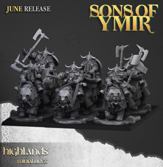 Heavy Dwarf Cavalry Unit