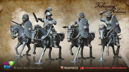 Roman Fidenas Cavalry by Madox Historical Miniatures
