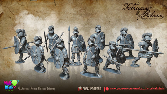 Roman Fidenas Infantry by Madox Historical Miniatures