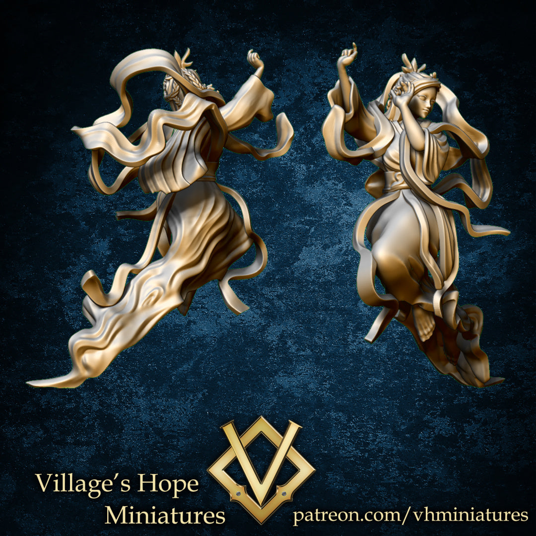 Wuxia Immortal Cultivators by Village's Hope Miniatures