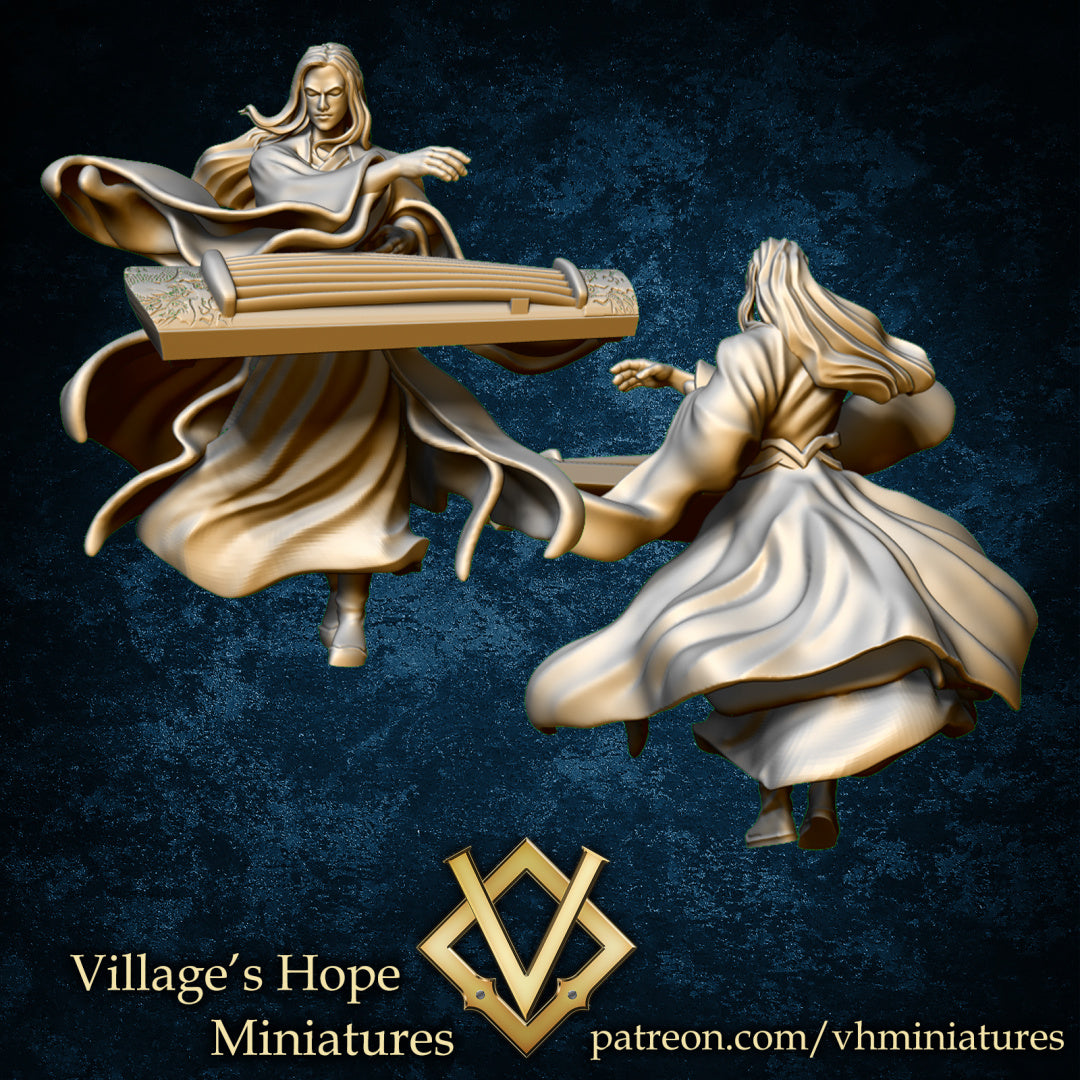 Wuxia Immortal Cultivators by Village's Hope Miniatures