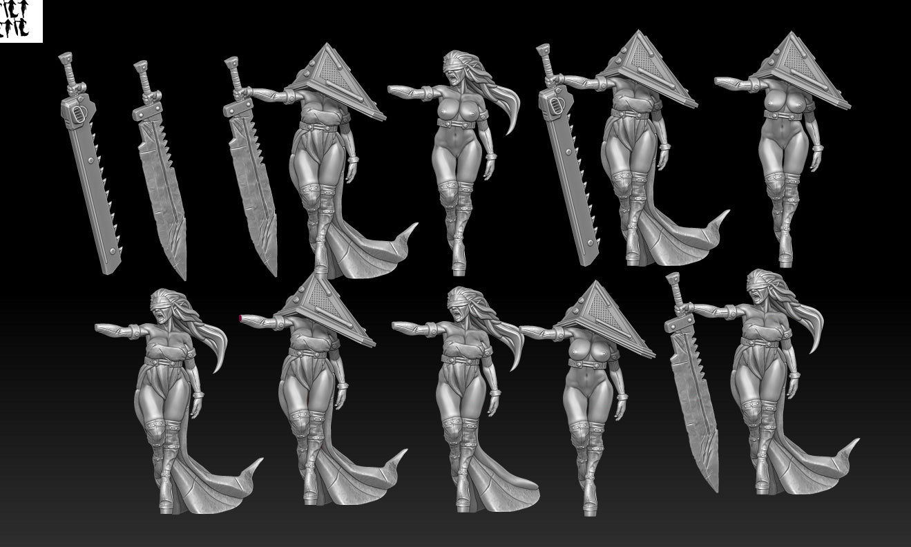 The Repented/Triangle Head by Gaz Minis