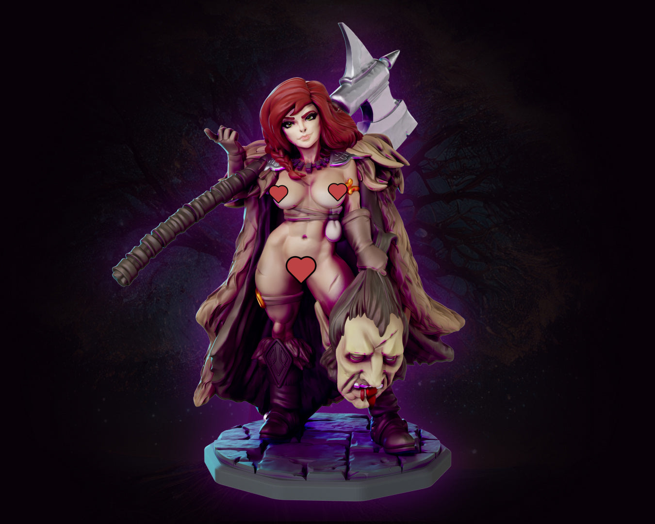 Troll Hunter Tanya Red by Gaz Minis