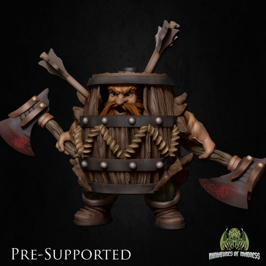 Klaus The Barrel by Miniatures of Madness