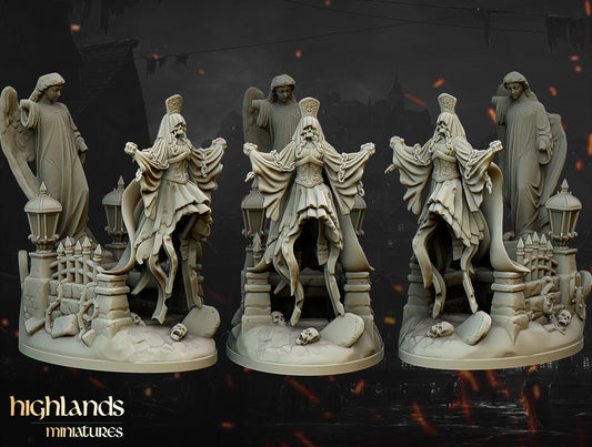 Lady Violet Spectral Widow by Highlands Miniatures
