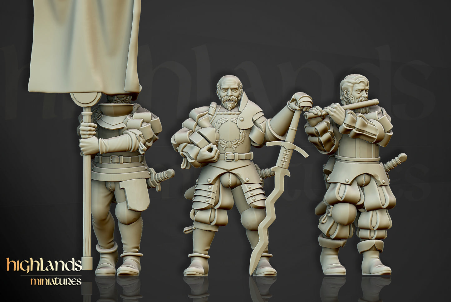 Landsknechts of Soltau by Highlands Miniatures