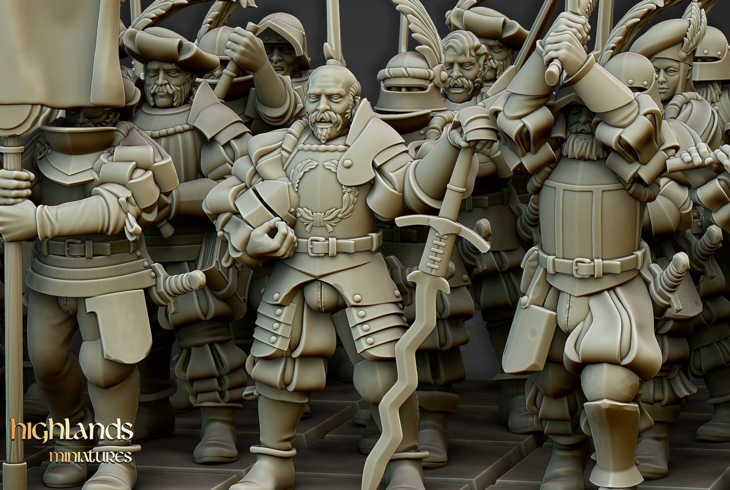 Landsknechts of Soltau by Highlands Miniatures