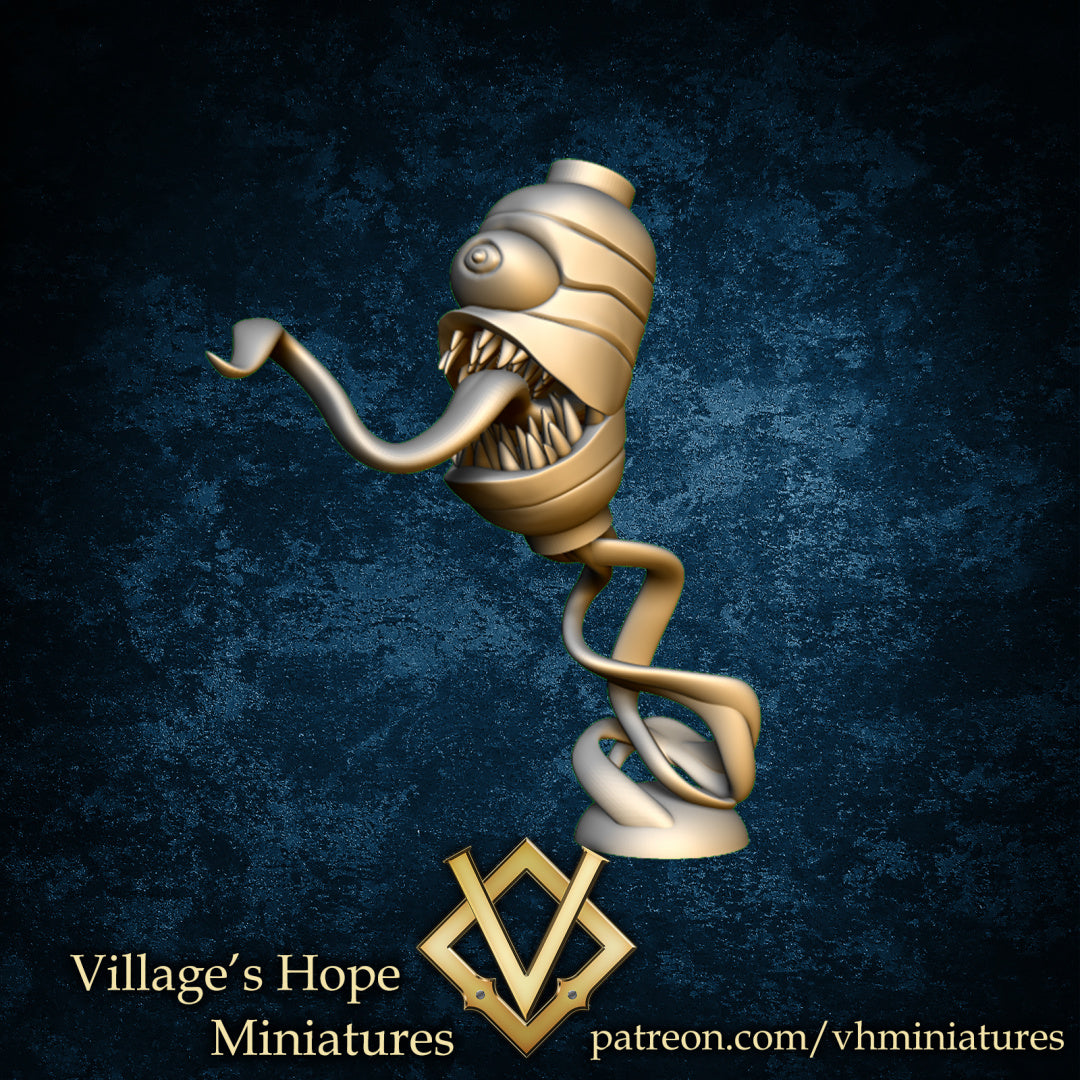 Nekomata & Chochin Obake by Village's Hope Miniatures