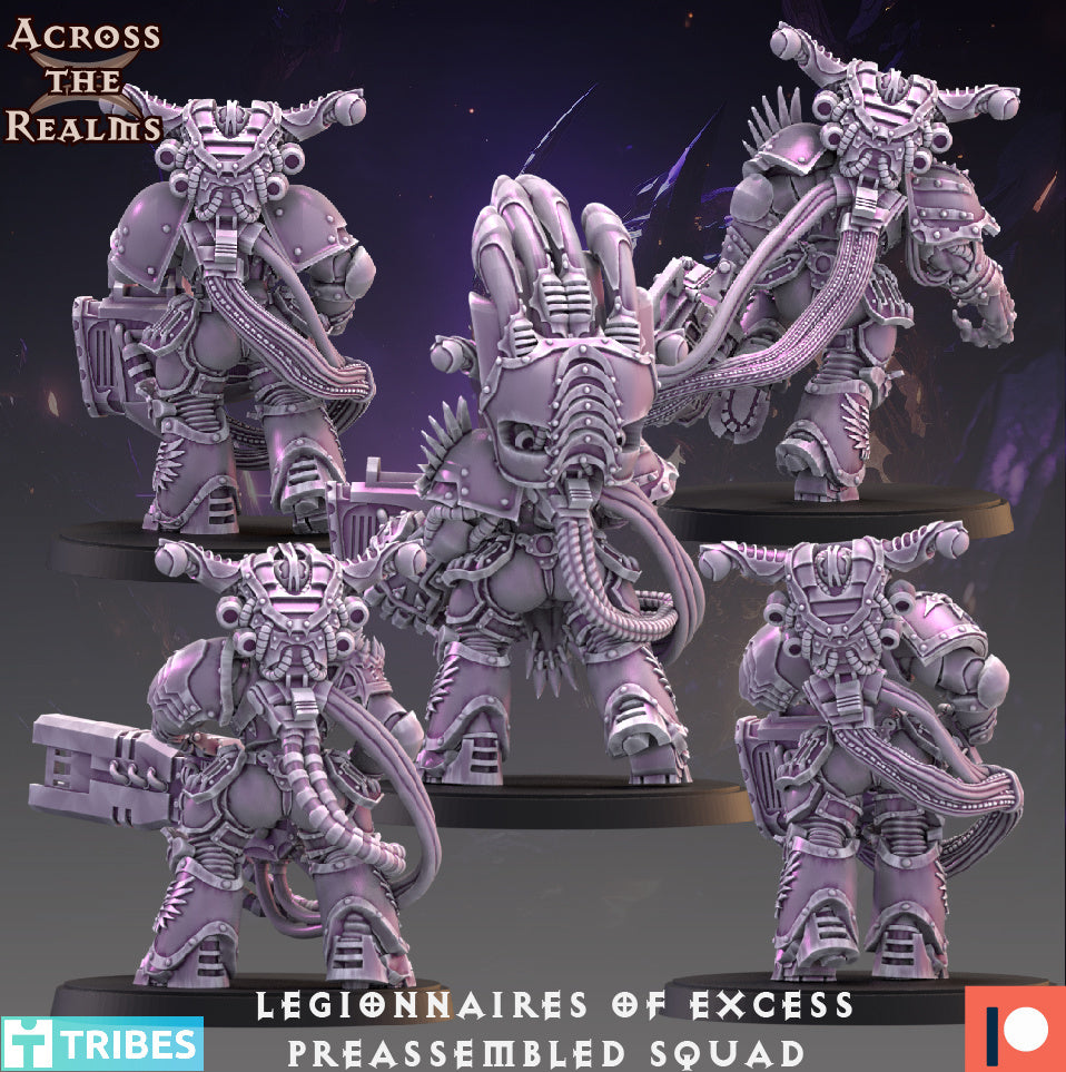 Legionnaires of Excess Heavy Weapons Prebuilt by Across the Realms