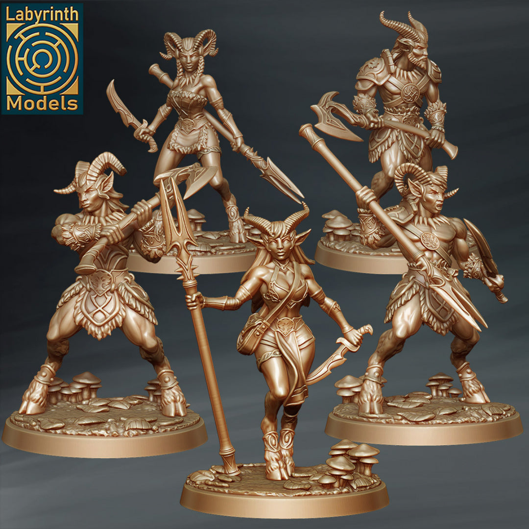 Fauns by Labyrinth Models