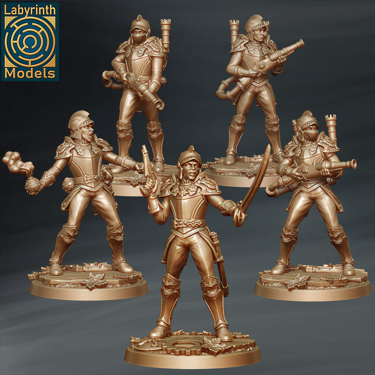 Magitek Empire Grenadiers by Labyrinth Models