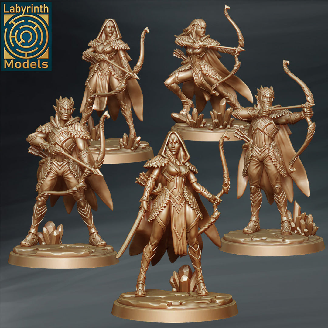 Ice Elf Archers by Labyrinth Models