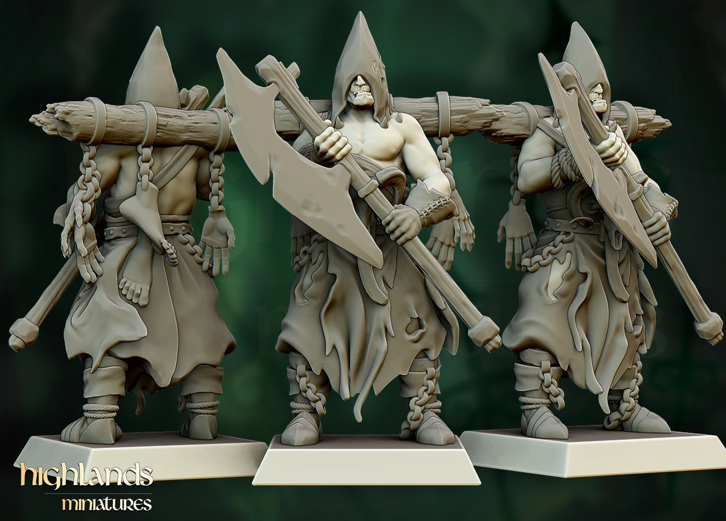 Zombie Command by Highlands Miniatures