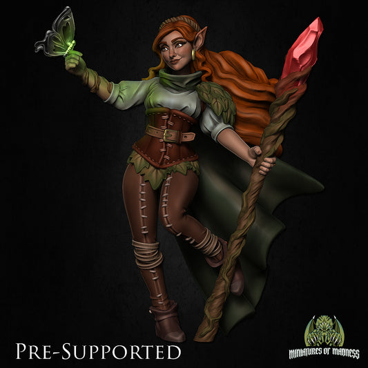 Loreil Softvale, The Druid by Miniatures of Madness