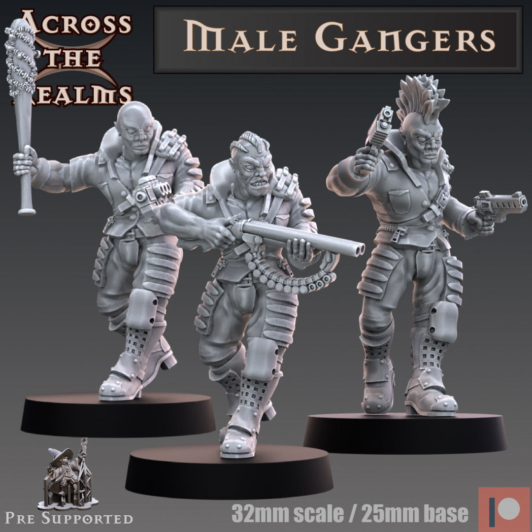 Male Gangers (Modular) by Across the Realms