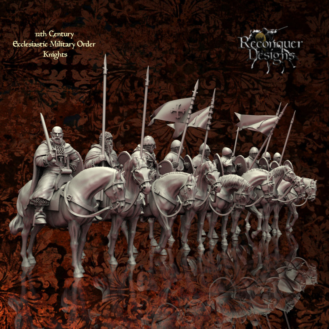 12th century Military Order knights.