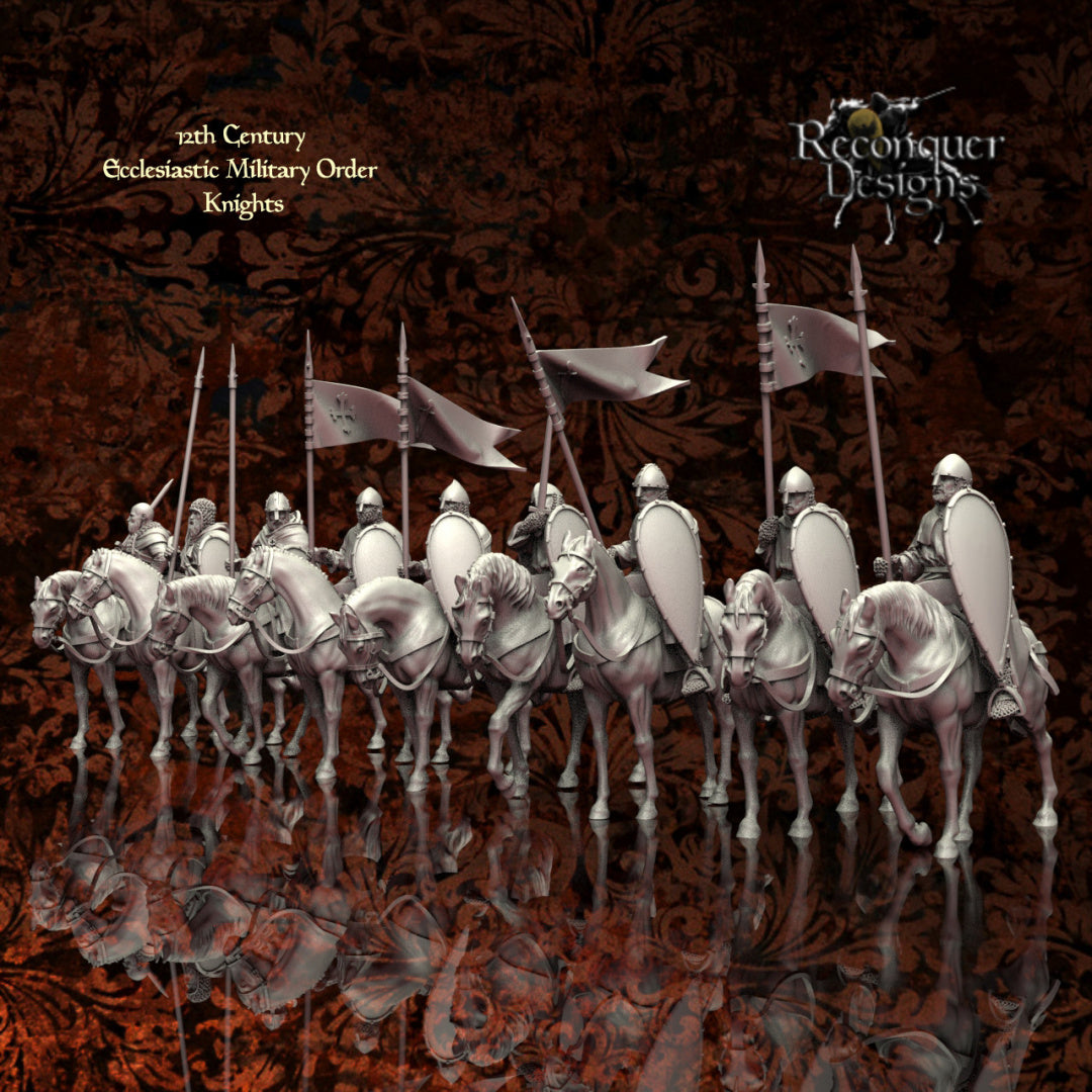 12th century Military Order knights.