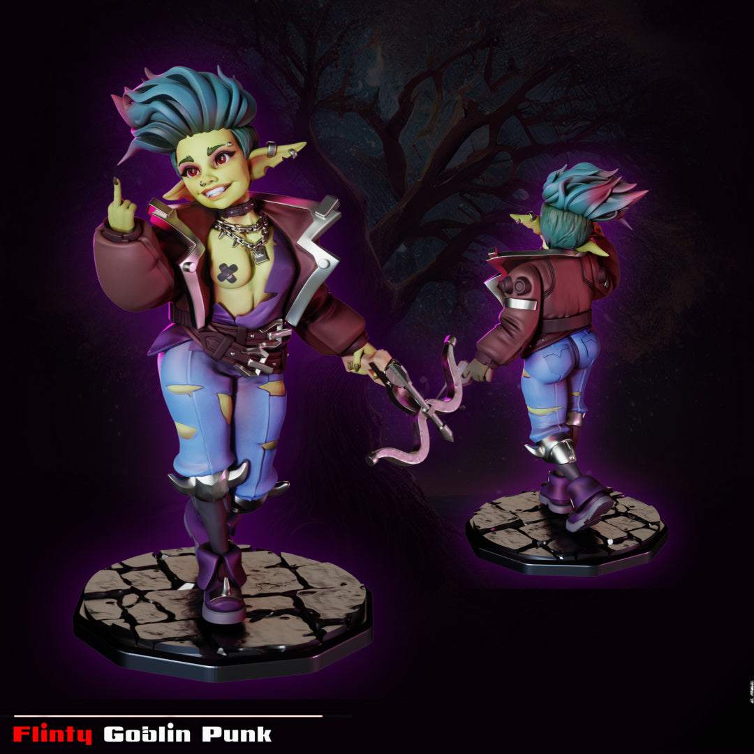 Flinty the Punk Goblin by Gaz Minis
