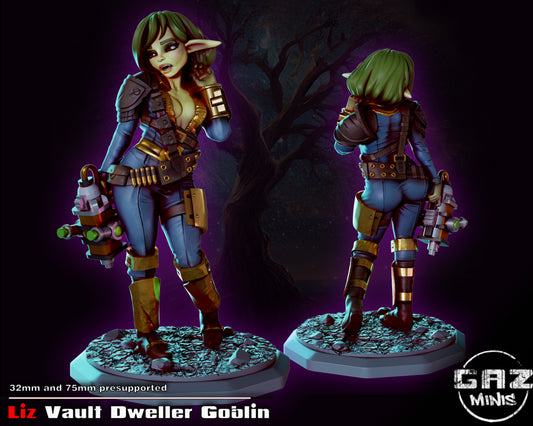 Vault Dweller Goblin by Gaz Minis