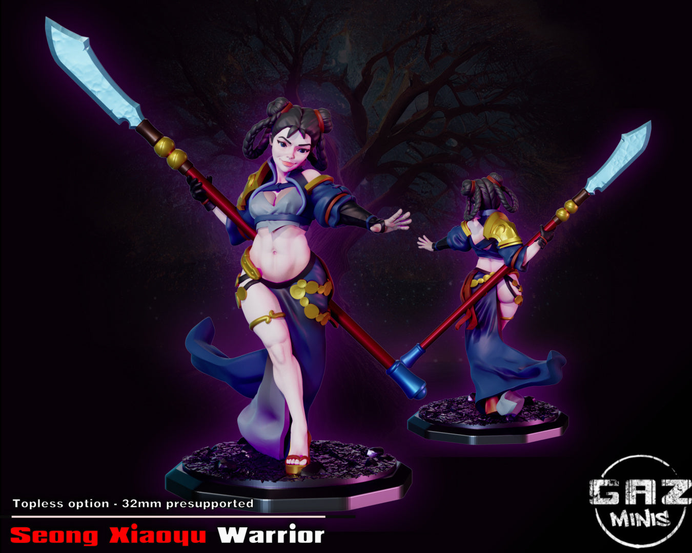 Seong Xiaoyu Warrior by Gaz Minis