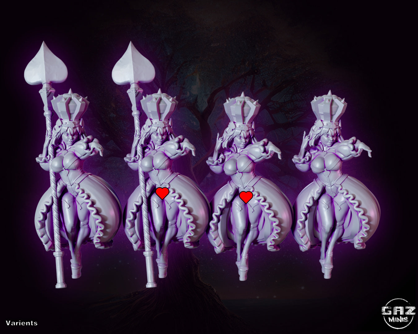 The Queen of Spades by Gaz Minis
