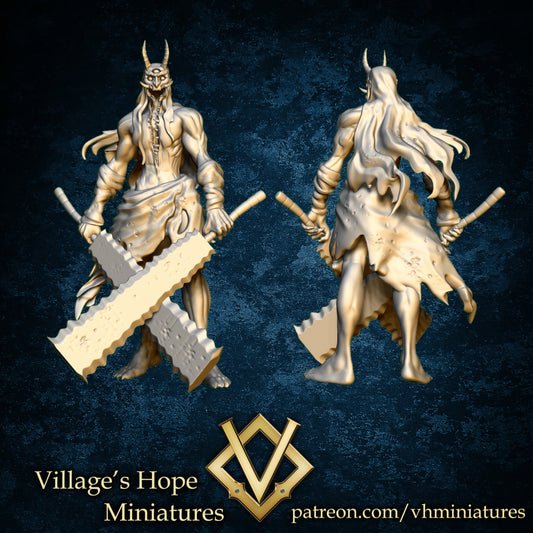 Japanese Noh Oni by Village's Hope Miniatures