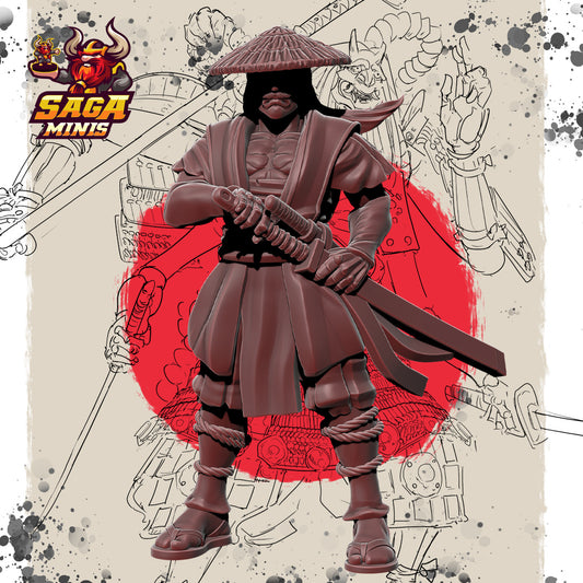 Old Samurai Champion by Saga Miniatures