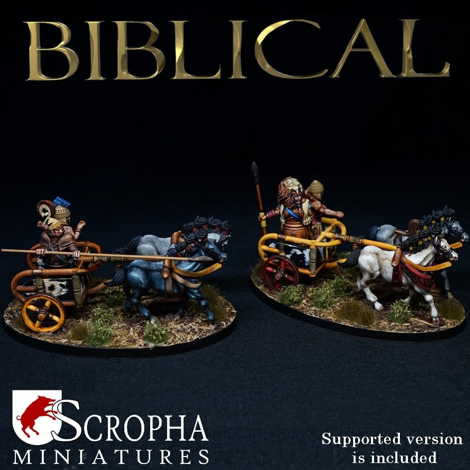 Mycenaean Chariot by Scropha Miniatures