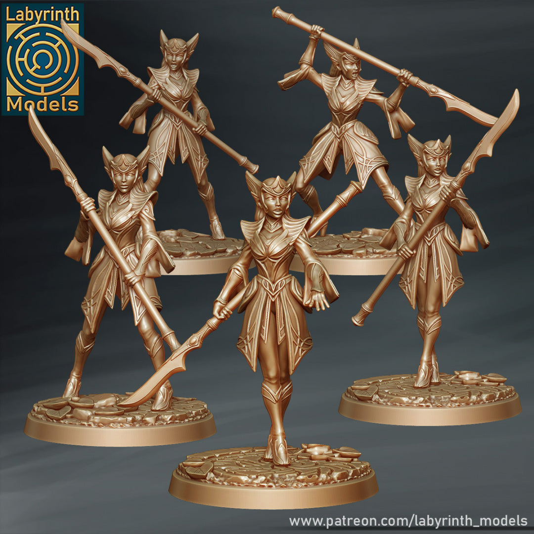 Radiant Queen's Guard by Labyrinth Models