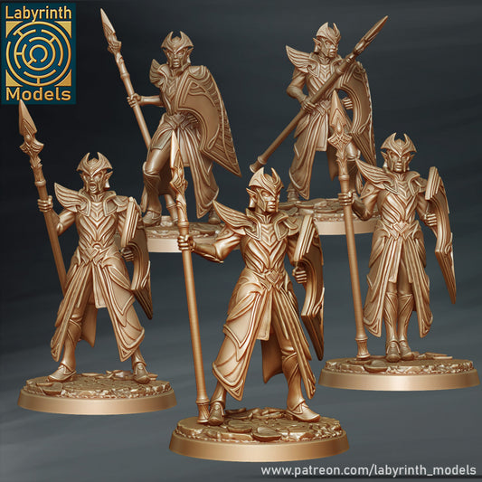 Radiant Elf Legionaries by Labyrinth Models