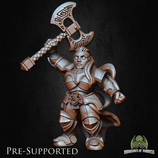 Rilonna Ironmind by Miniatures of Madness