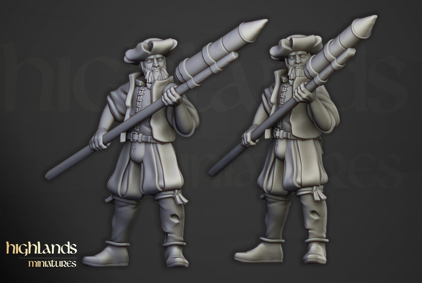 Rocket Launcher by Highlands Miniatures