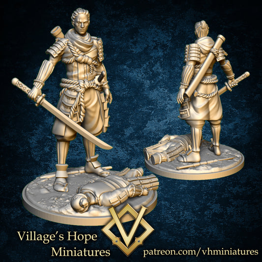 Ronin Samurai by Village's Hope Miniatures