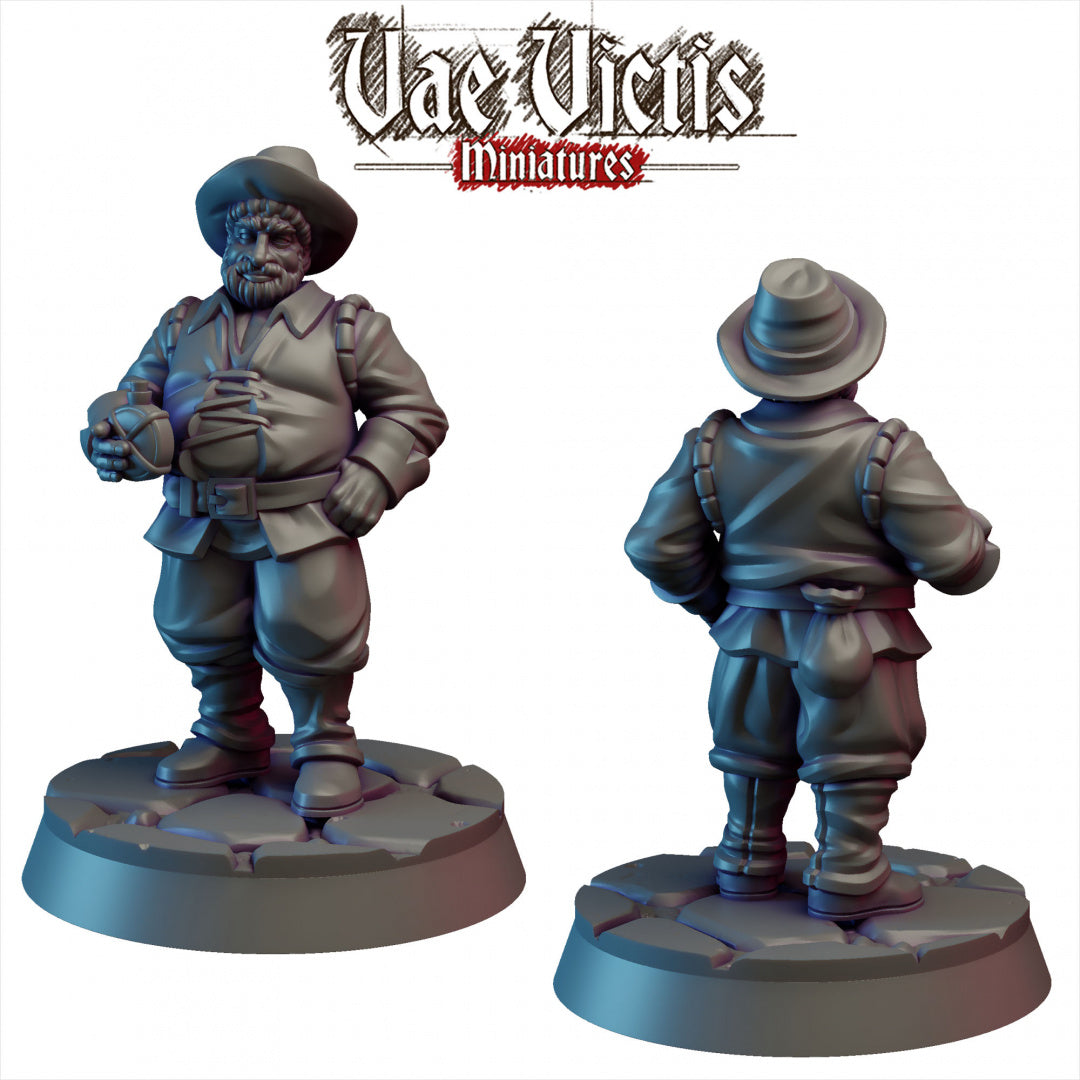 Windmill Hunter (Don) & Sancho Pack by Vae Victis Miniatures