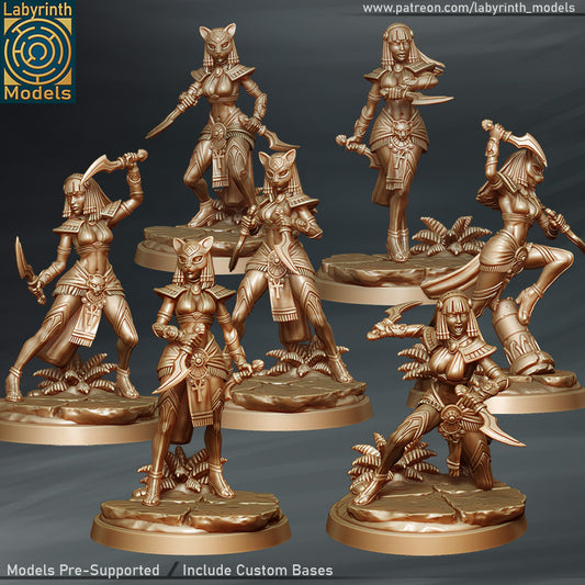 Sekhmet Huntresses by Labyrinth Models