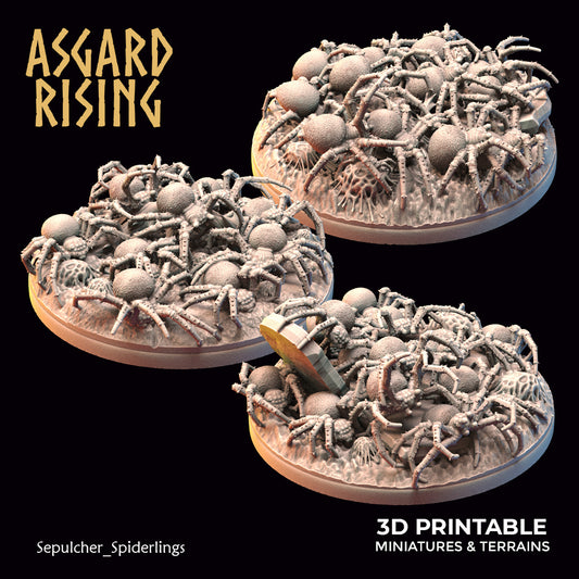 Sepulcher Spiderlings by Asgard Rising