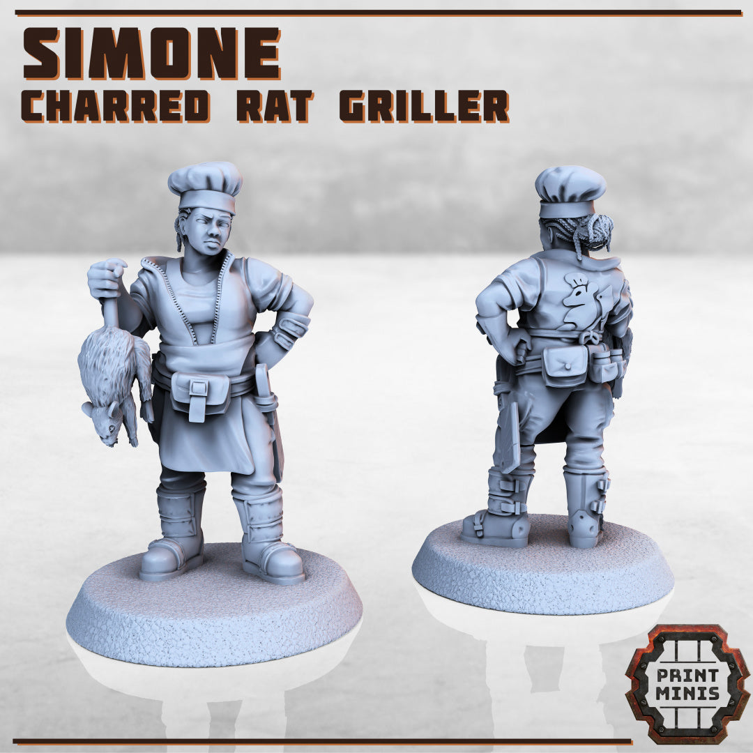 Simone Charred Rat Griller