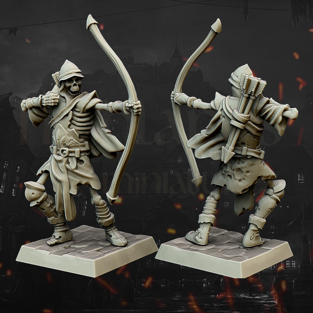 Undead Archers by Highlands Miniatures