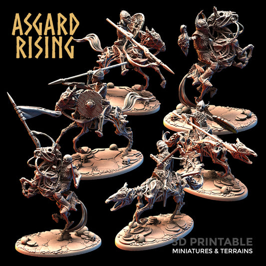 Draugr Undead Riders by Asgard Rising