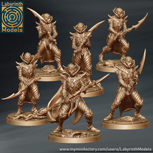 Dark Elf Slayers by Labyrinth Models