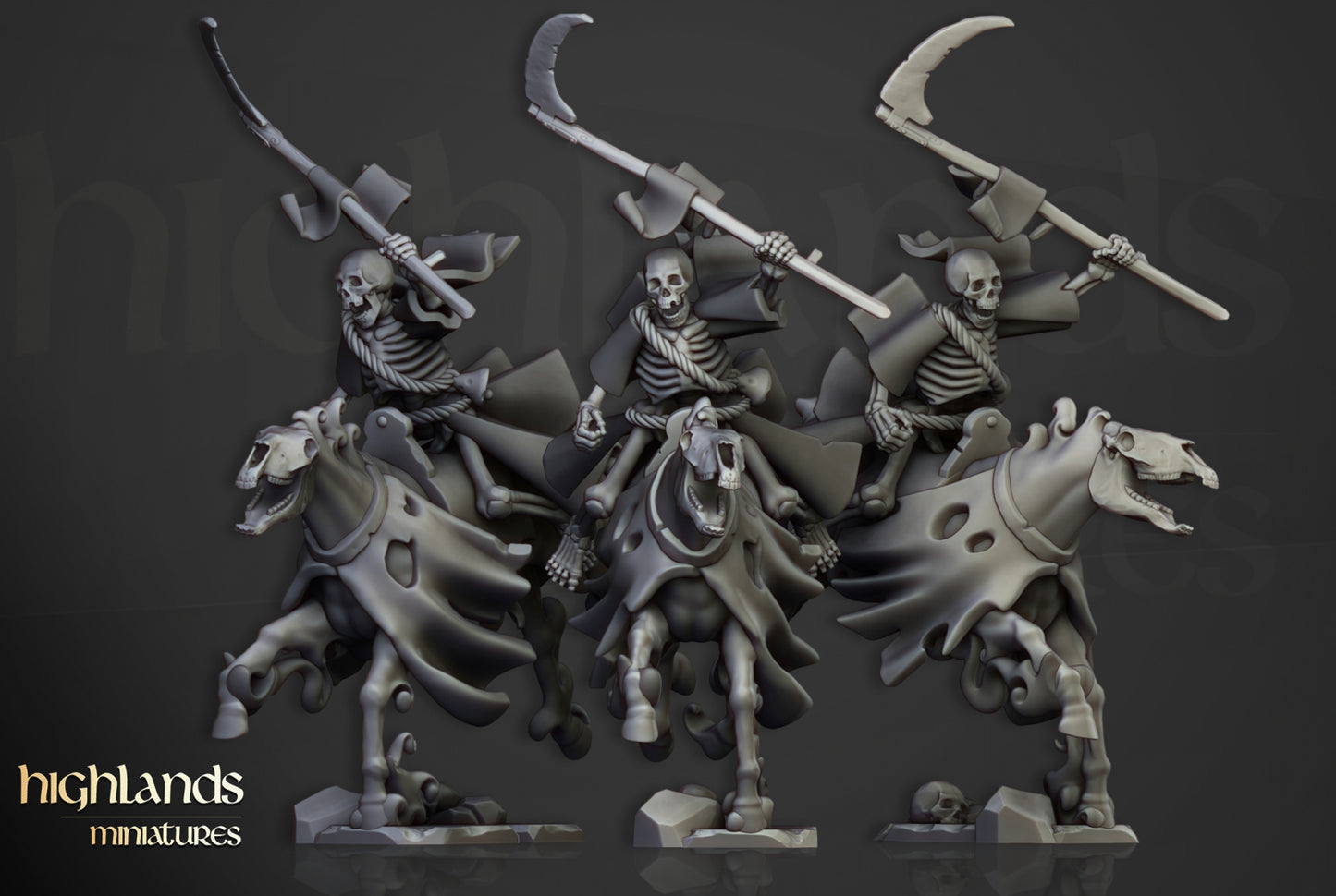 Spectral Cavalry by Highlands Miniatures