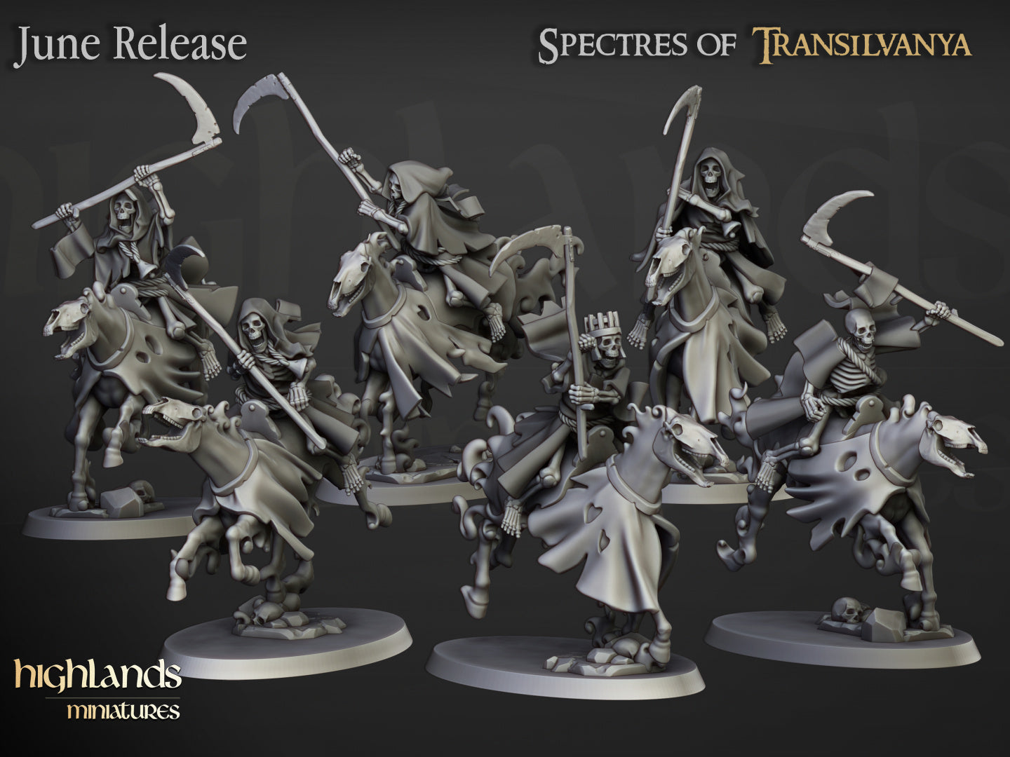 Spectral Cavalry by Highlands Miniatures