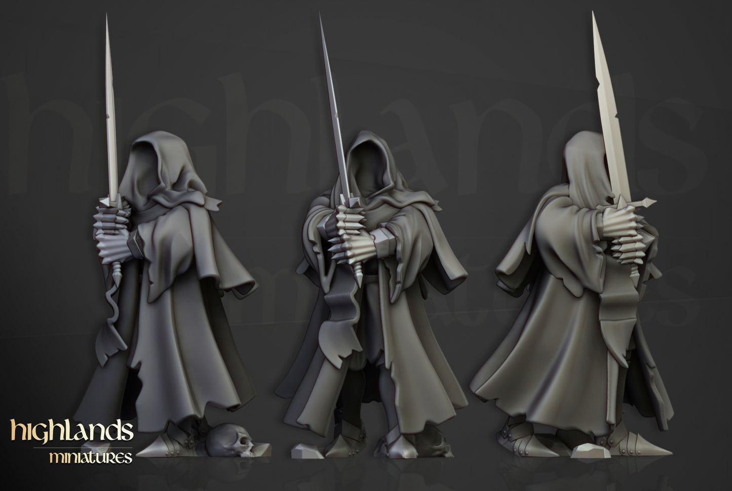 Spectral Commander by Highlands Miniatures