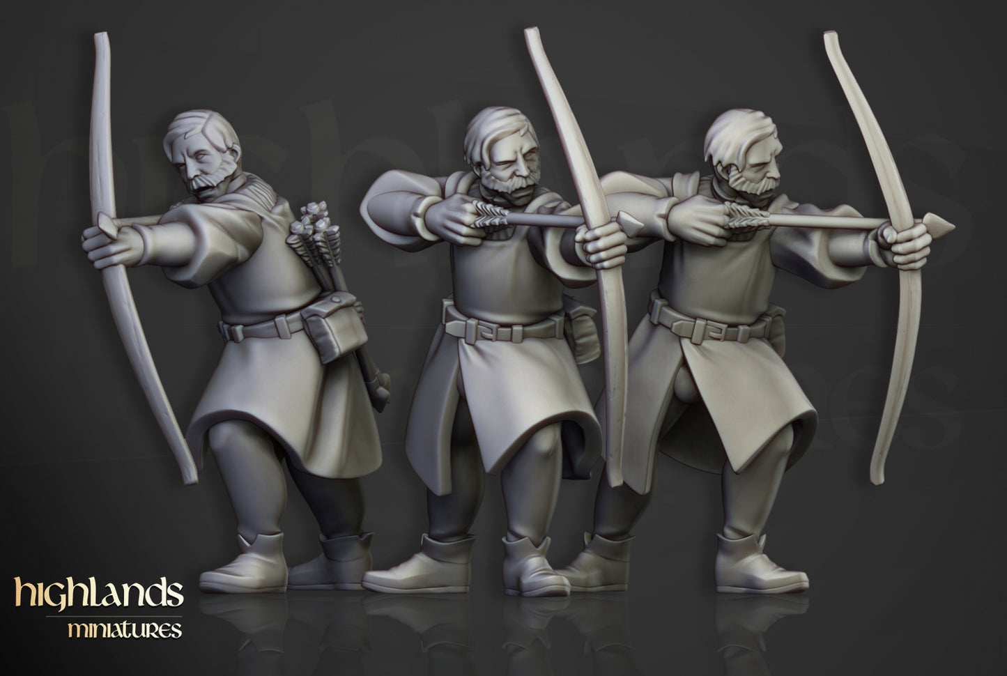 Sunland Bowmen Militia by Highlands Miniatures