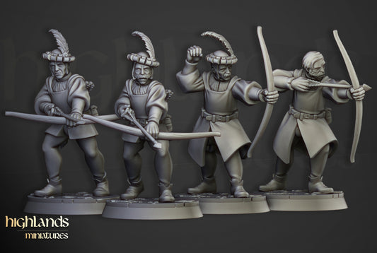 Sunland Bowmen Militia by Highlands Miniatures