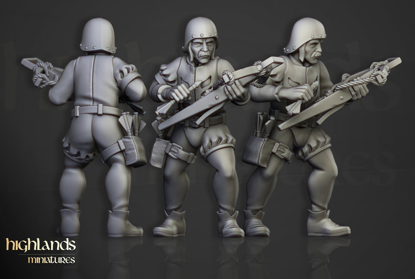 Sunland Crossbowmen Militia by Highlands Miniatures
