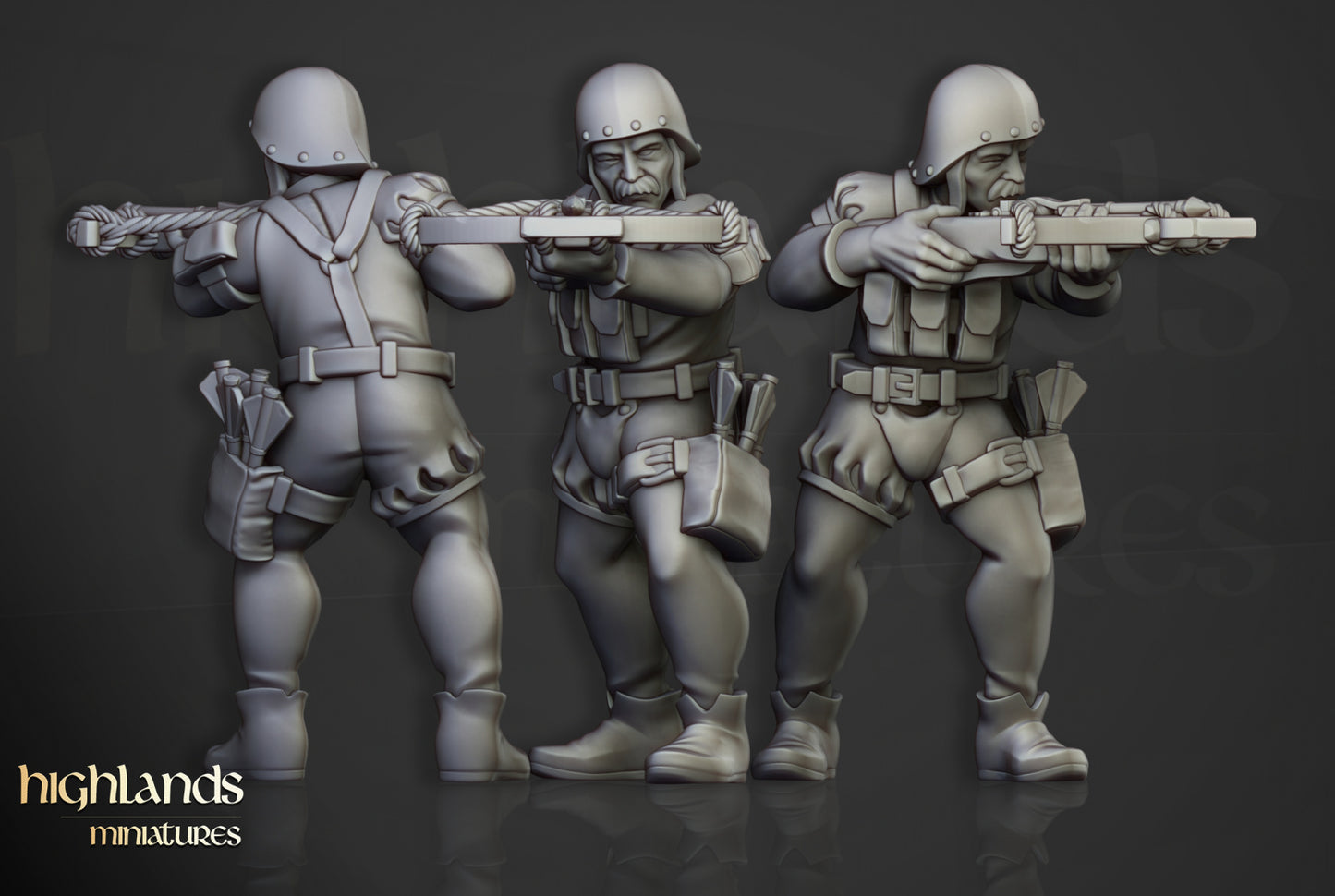 Sunland Crossbowmen Militia by Highlands Miniatures