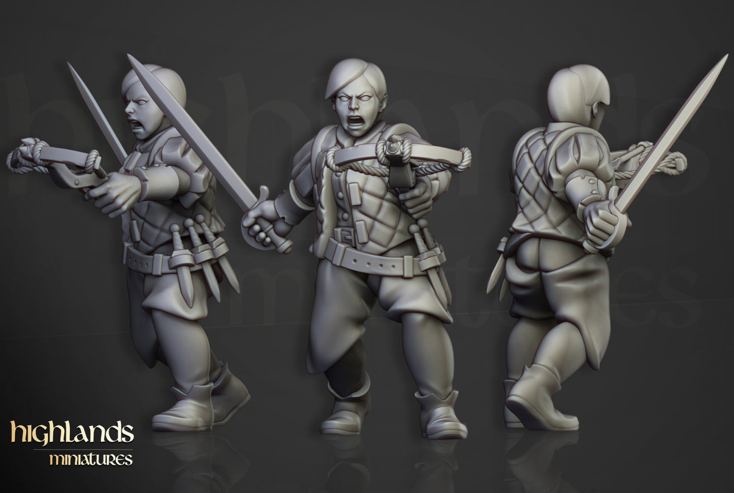 Sunland Militia by Highlands Miniatures