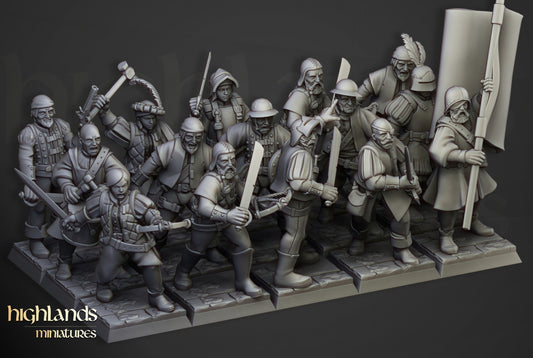 Sunland Militia by Highlands Miniatures