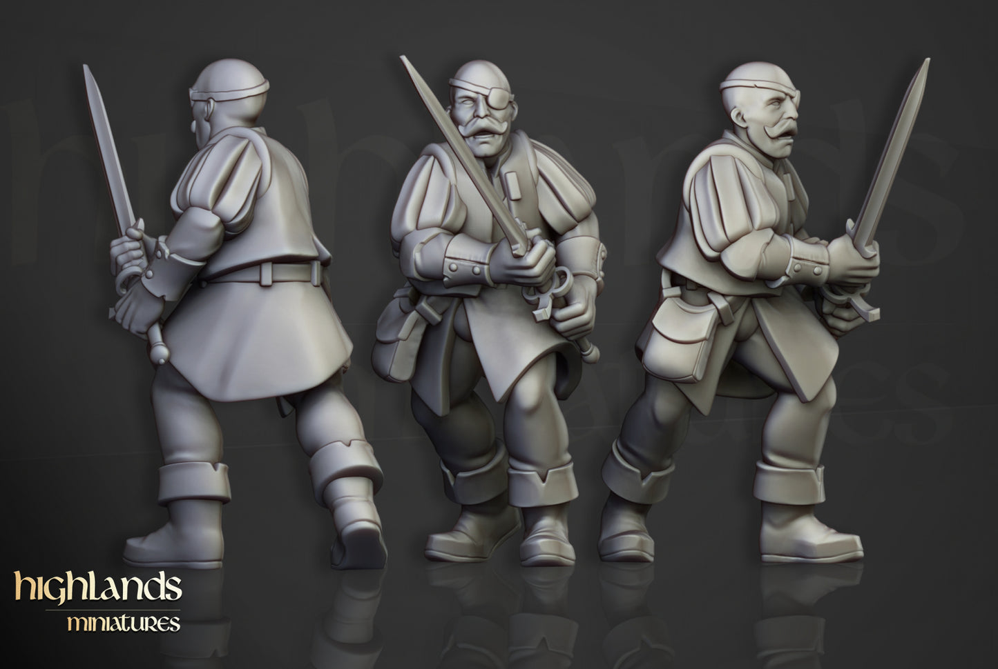 Sunland Militia by Highlands Miniatures